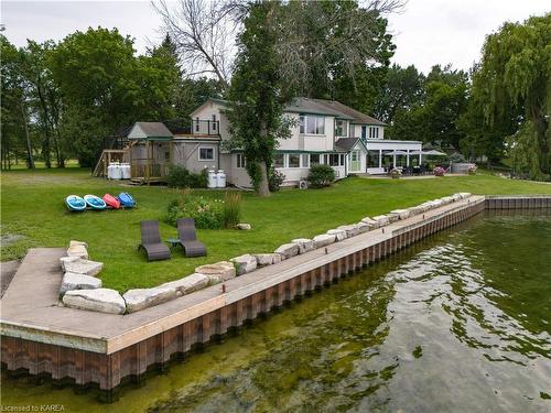 89 Waldo'S Way Lane, Wolfe Island, ON - Outdoor With Deck Patio Veranda