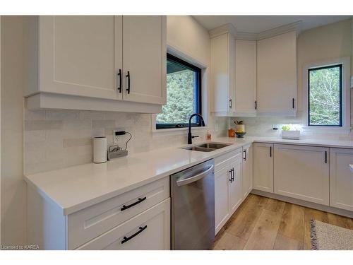 174 Conner Drive, Gananoque, ON - Indoor Photo Showing Kitchen With Double Sink