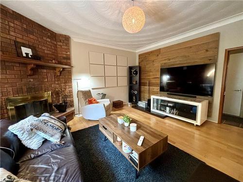 973 Auden Park Drive, Kingston, ON - Indoor Photo Showing Living Room With Fireplace