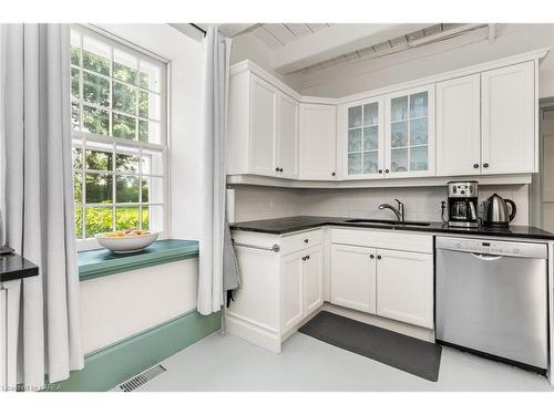 2750 Front Road, Stella, ON - Indoor Photo Showing Kitchen With Double Sink