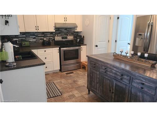 273 Dundas Street W, Deseronto, ON - Indoor Photo Showing Kitchen With Double Sink