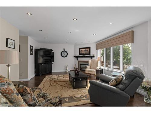 1503 Lower Drive, Kingston, ON - Indoor Photo Showing Living Room With Fireplace