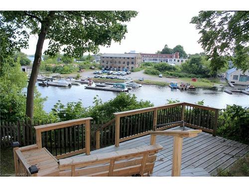 290 Stone Street S, Gananoque, ON - Outdoor With Body Of Water With Deck Patio Veranda