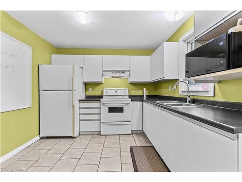 63 Joyce Street, Kingston, ON - Indoor Photo Showing Kitchen With Double Sink