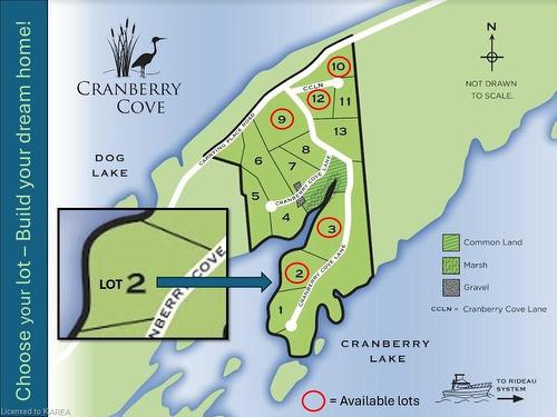 Lot 2 Cranberry Cove, Frontenac, ON 