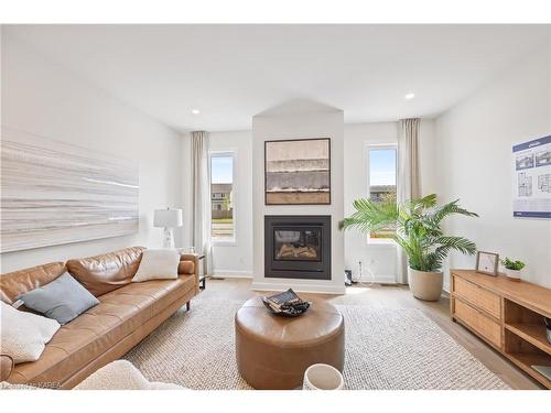 1399 Monarch Drive, Kingston, ON - Indoor Photo Showing Living Room With Fireplace