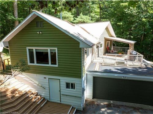 2 Old Mountain Road, Westport, ON - Outdoor With Deck Patio Veranda With Exterior