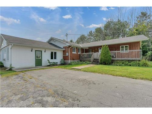 31 Station Road, Gananoque, ON - Outdoor With Deck Patio Veranda