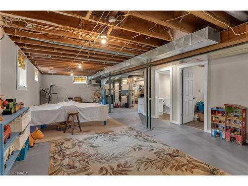 31 Station Road, Gananoque, ON - Indoor Photo Showing Basement