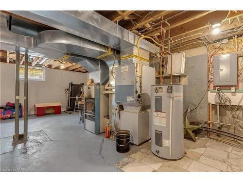 31 Station Road, Gananoque, ON - Indoor Photo Showing Basement