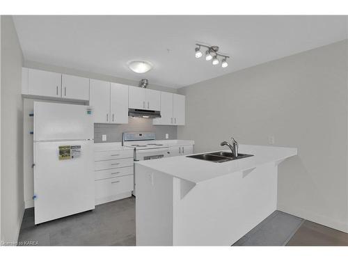 310-1080 Terra Verde Way, Kingston, ON - Indoor Photo Showing Kitchen With Double Sink