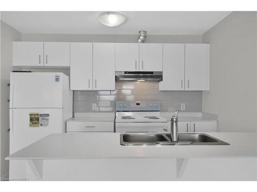 310-1080 Terra Verde Way, Kingston, ON - Indoor Photo Showing Kitchen With Double Sink