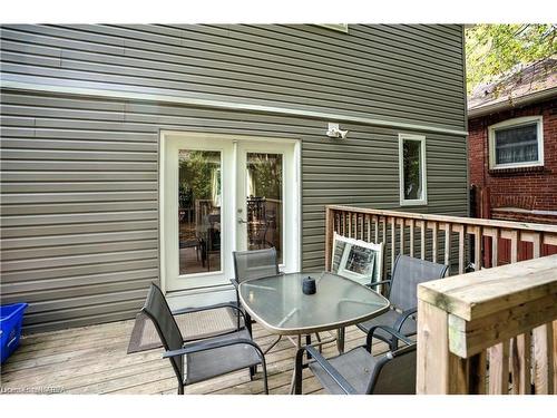 549 Alfred Street, Kingston, ON - Outdoor With Deck Patio Veranda With Exterior