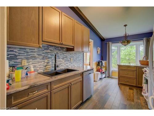 832 Purcell Crescent, Kingston, ON - Indoor Photo Showing Kitchen With Double Sink