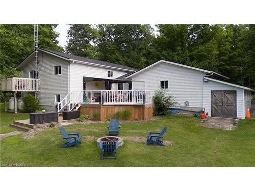 1448 Rickards Road, South Frontenac, ON - Outdoor With Deck Patio Veranda With Exterior