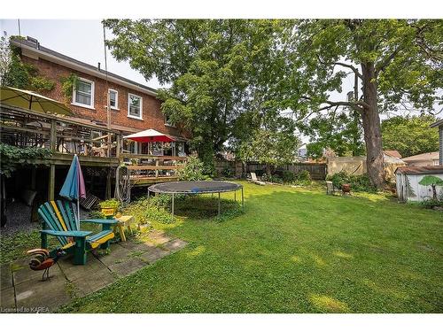 159 Montreal Street, Kingston, ON - Outdoor With Deck Patio Veranda With Backyard