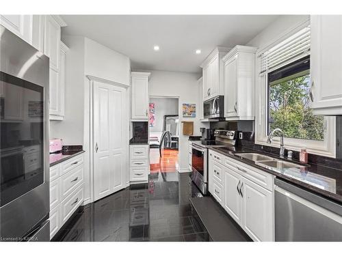 1058 Lucas Road, Odessa, ON - Indoor Photo Showing Kitchen With Double Sink