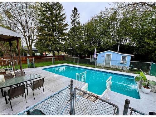 91 Inverness Crescent, Kingston, ON - Outdoor With In Ground Pool With Deck Patio Veranda With Backyard