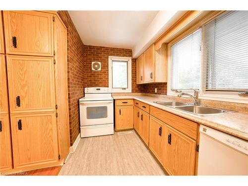 311 Portsmouth Avenue, Kingston, ON - Indoor Photo Showing Kitchen With Double Sink