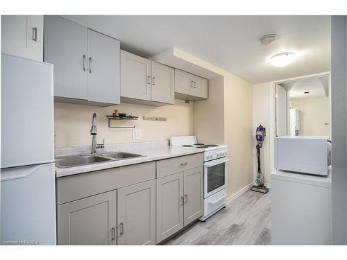 66 Amy Lynn Drive, Amherstview, ON - Indoor Photo Showing Kitchen With Double Sink