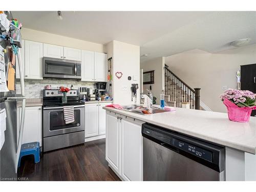 66 Amy Lynn Drive, Amherstview, ON - Indoor Photo Showing Kitchen With Stainless Steel Kitchen