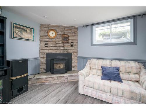 2118 County Road 9, Greater Napanee, ON - Indoor Photo Showing Living Room With Fireplace