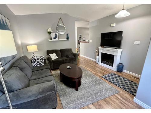 857 Peachwood Street, Kingston, ON - Indoor Photo Showing Living Room With Fireplace