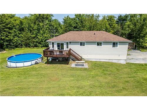 5844 Wilmer Road, Perth Road Village, ON - Outdoor With Above Ground Pool