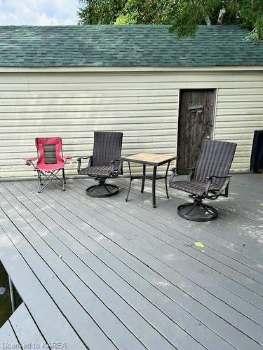 1341 South Shore Road, Napanee, ON - Outdoor With Body Of Water With Deck Patio Veranda