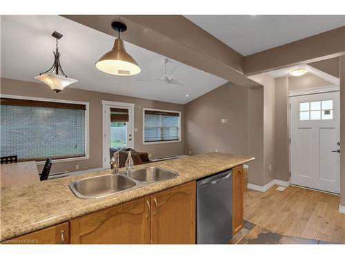 150 Patrick Street, Kingston, ON - Indoor Photo Showing Kitchen With Double Sink