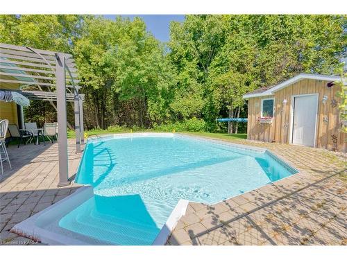 1221 Cp Lane, Arden, ON - Outdoor With In Ground Pool With Backyard