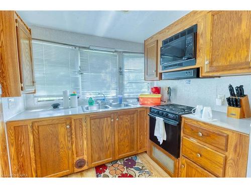 1221 Cp Lane, Arden, ON - Indoor Photo Showing Kitchen With Double Sink