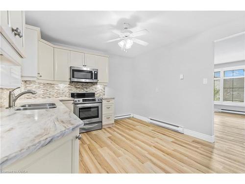 411 Regent Street, Kingston, ON - Indoor Photo Showing Kitchen With Double Sink With Upgraded Kitchen