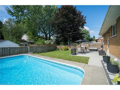 169 Belmont Avenue, Kingston, ON - Outdoor With In Ground Pool With Backyard