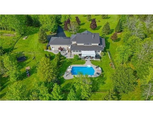 888 County Road 8, Greater Napanee, ON - Outdoor With In Ground Pool With View