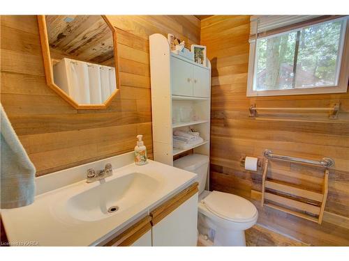 1055A Villalta Lane, Godfrey, ON - Indoor Photo Showing Bathroom