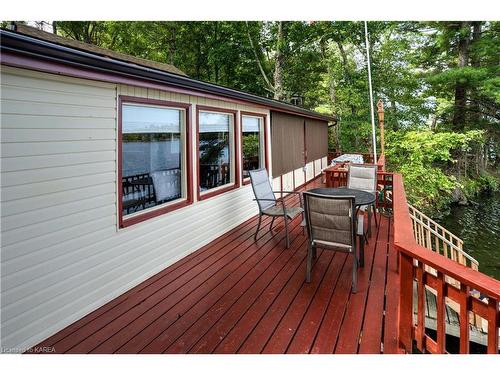 1055A Villalta Lane, Godfrey, ON - Outdoor With Deck Patio Veranda With Exterior