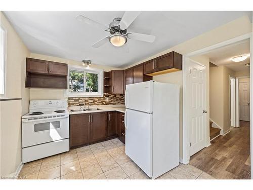 17 Shaw Street, Kingston, ON - Indoor Photo Showing Kitchen With Double Sink