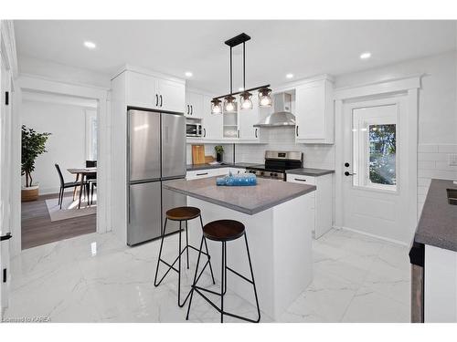 4061 Bath Road, Kingston, ON - Indoor Photo Showing Kitchen With Stainless Steel Kitchen