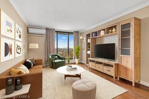 708-120 Barrett Court, Kingston, ON - Indoor Photo Showing Living Room