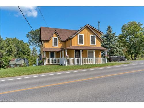 2420 Burbrook Road, Kingston, ON - Outdoor With Deck Patio Veranda With Facade