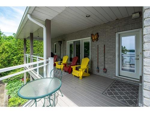 3909 Stone Point Road, Inverary, ON - Outdoor With Deck Patio Veranda With Exterior