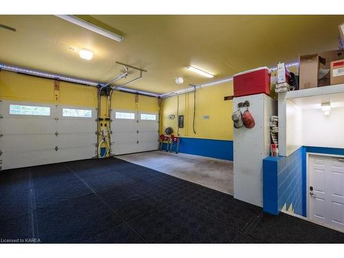 3909 Stone Point Road, Inverary, ON - Indoor Photo Showing Garage