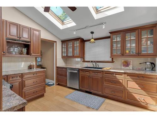 218 Glen Castle Road, Kingston, ON - Indoor Photo Showing Kitchen With Double Sink