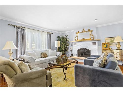 784 Wartman Avenue, Kingston, ON - Indoor Photo Showing Living Room With Fireplace