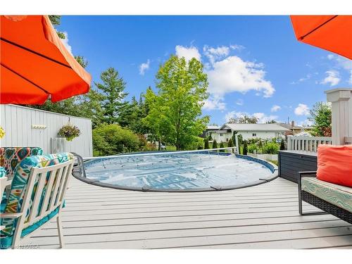 1449 Heath Street, Kingston, ON - Outdoor With Above Ground Pool With Exterior