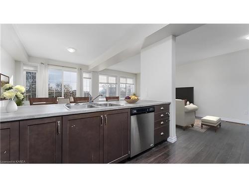 712 Newmarket Lane, Kingston, ON - Indoor Photo Showing Kitchen With Double Sink