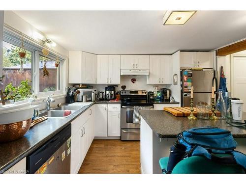 314 Rideau Street, Kingston, ON - Indoor Photo Showing Kitchen With Double Sink