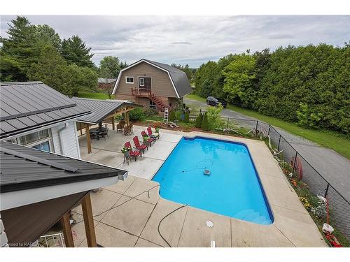 2503 Perth Road, Kingston, ON - Outdoor With In Ground Pool With Deck Patio Veranda