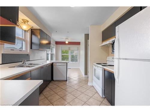 363 Waterloo Drive, Kingston, ON - Indoor Photo Showing Kitchen With Double Sink